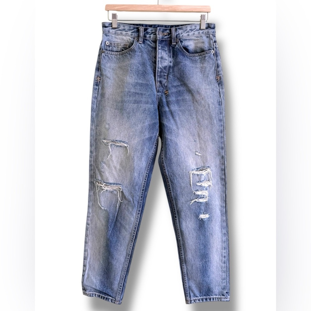 Ksubi Bullet Rustik Jeans Distressed Faded Denim Size 29